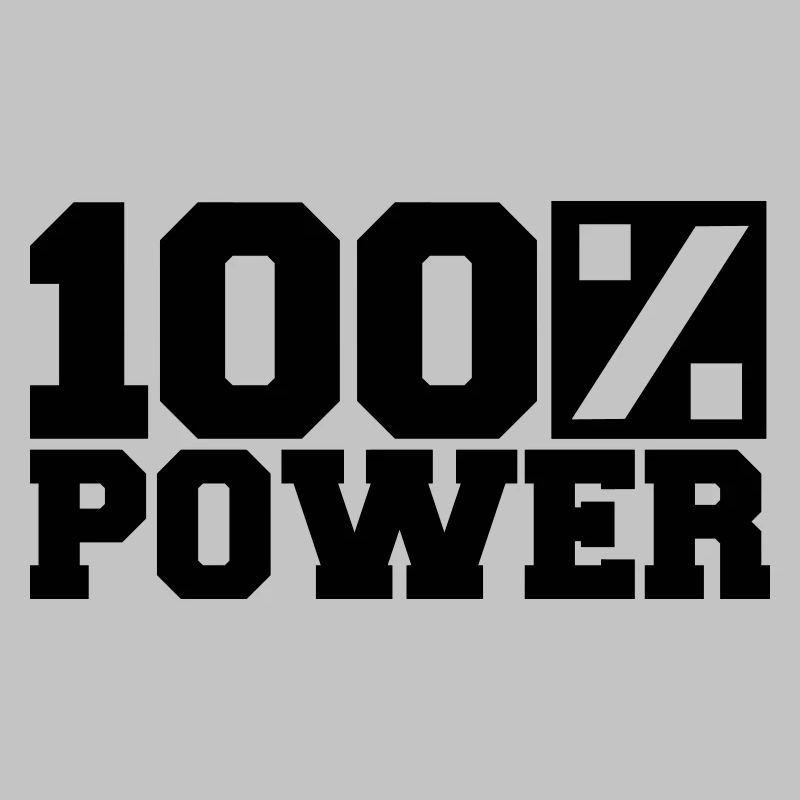 Logo 100 % de puissance