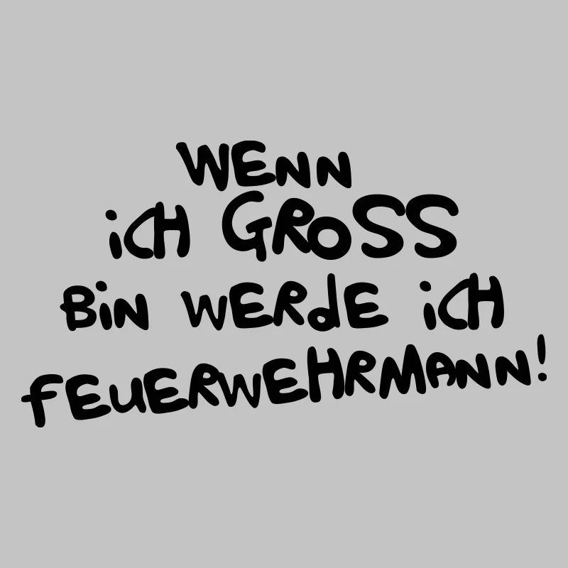 Ich werde Feuerwehrmann