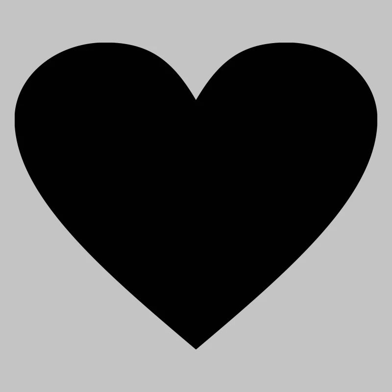 Schwarzes Herz Awesomeelement
