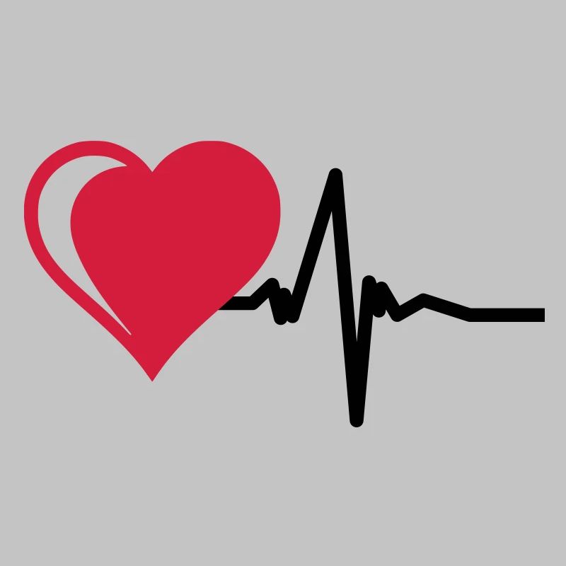 Herz mit Puls