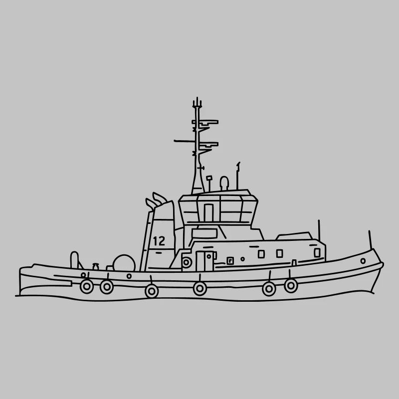 Schlepper Schleppschiff