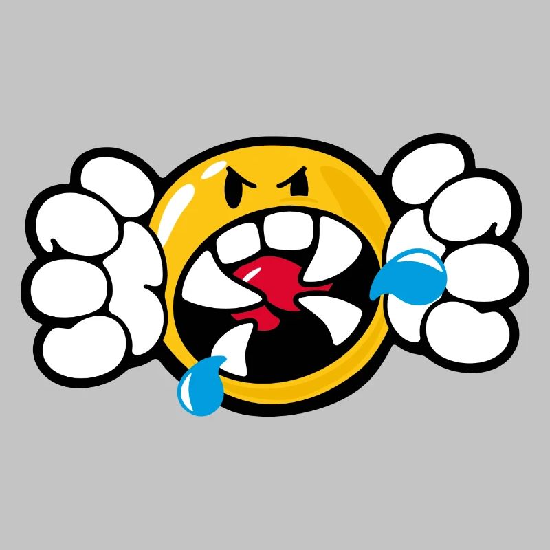 Smiley Anger Vicious