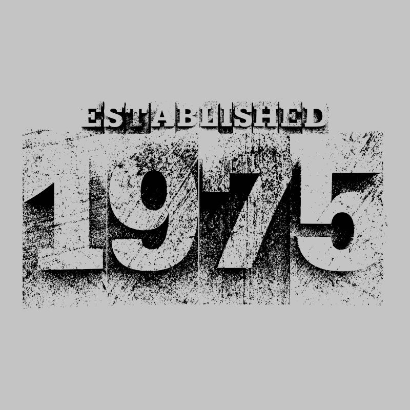 established 1975 (black)
