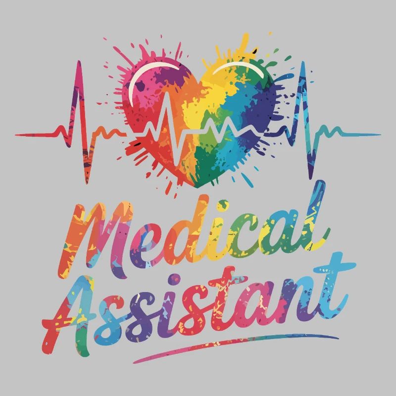 Regenbogen Medizinalassistent Herz