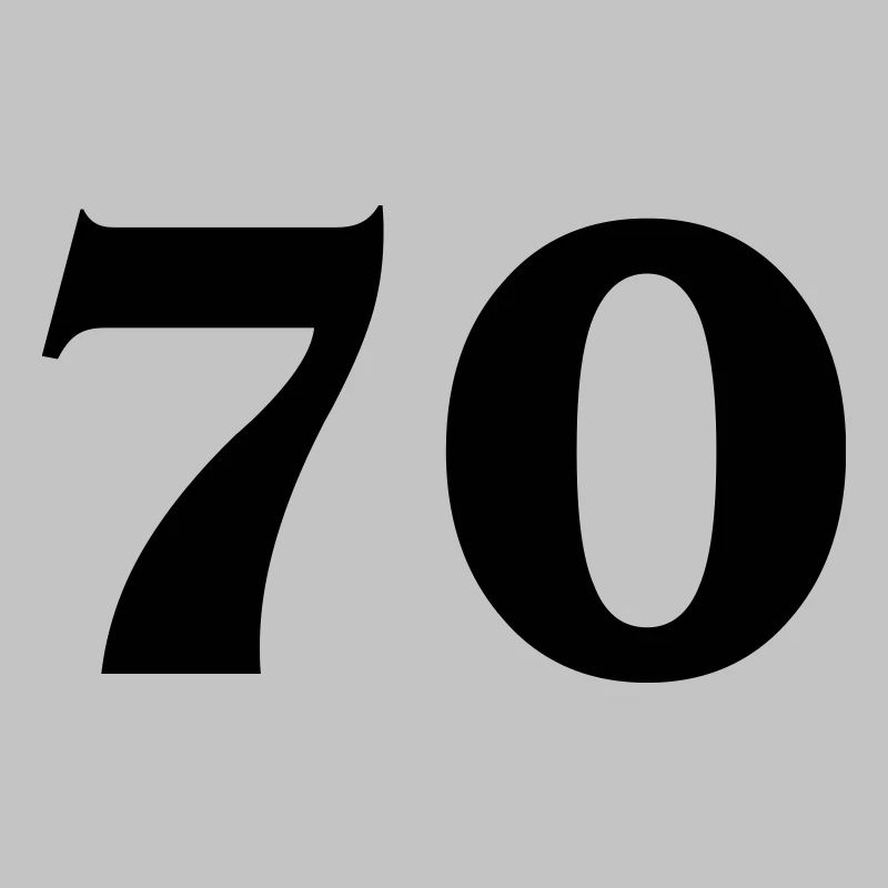 Zahl 70