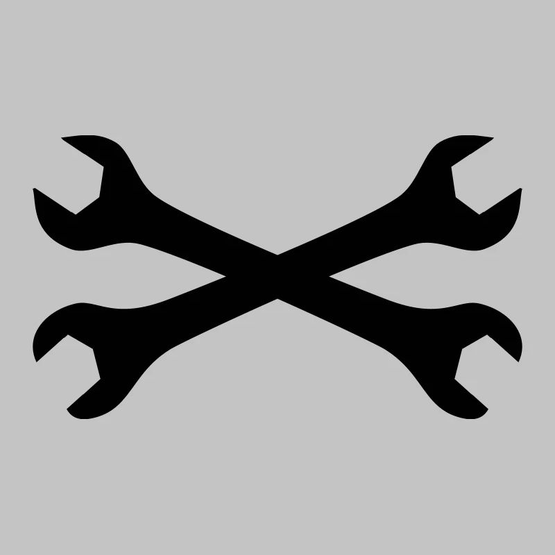 Wrenches crossed