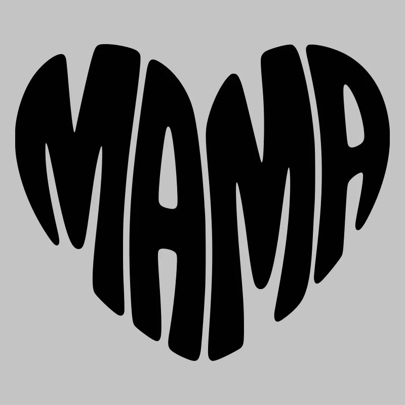 Mama Herz Form Mutter Herzform Muttertag Geschenk