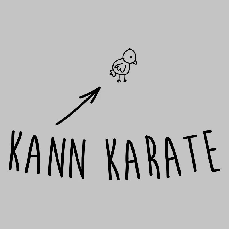 Kleines Hühnchen kann Karate