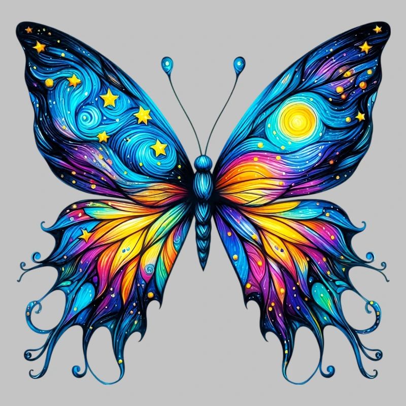 Papillon Van Gogh