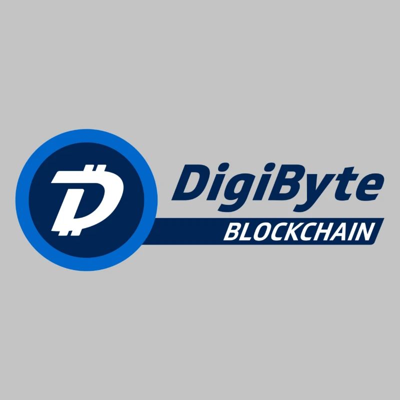 Logo DigiByte avec texte (DGB)