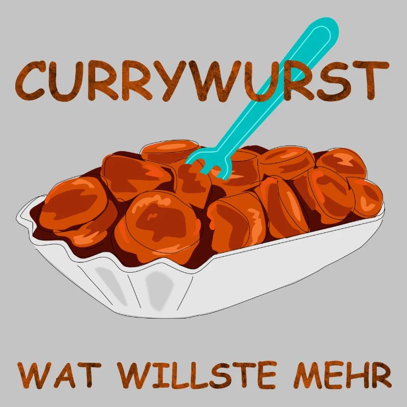 speise currywurst spruch