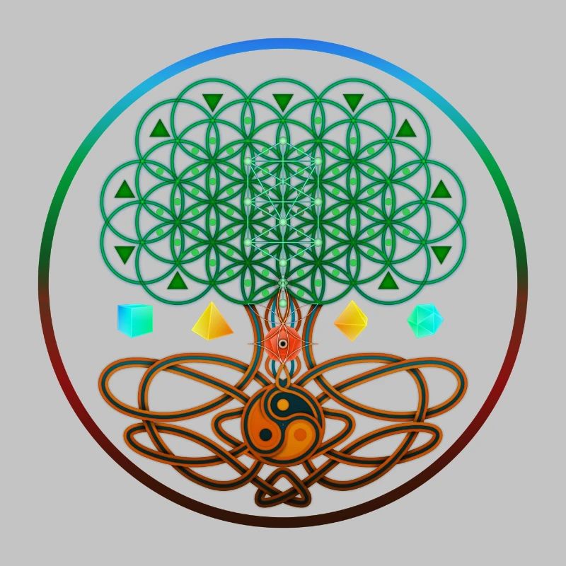 Baum des Lebens, Baum des Lebens, Heilige Geometrie