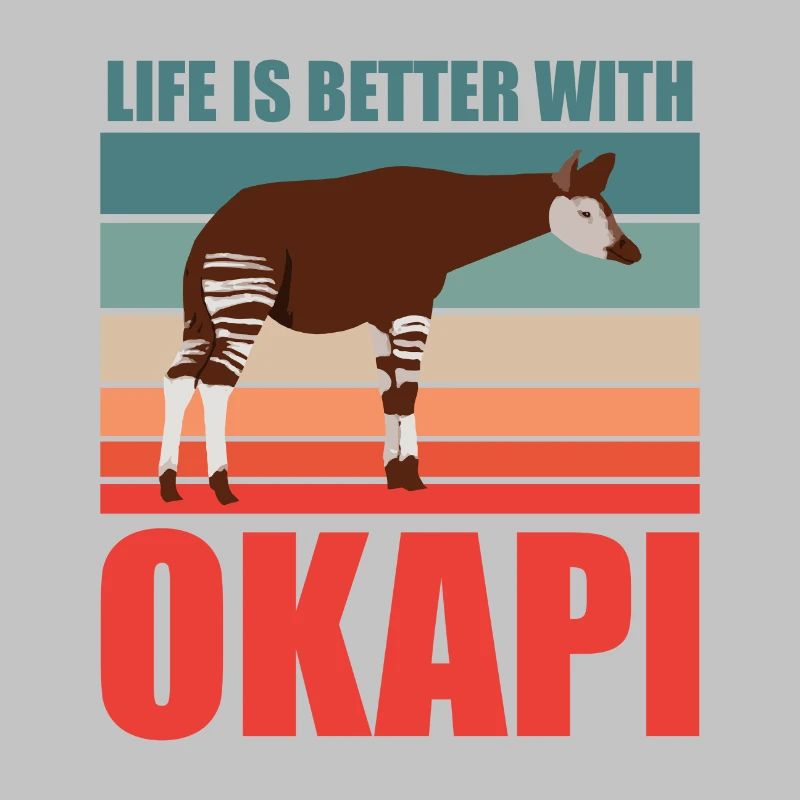Okapi en harmonie avec la nature