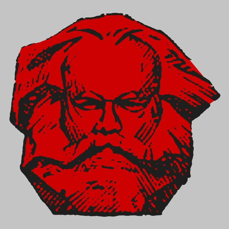 Karl Marx rouge communisme marxisme pull copie
