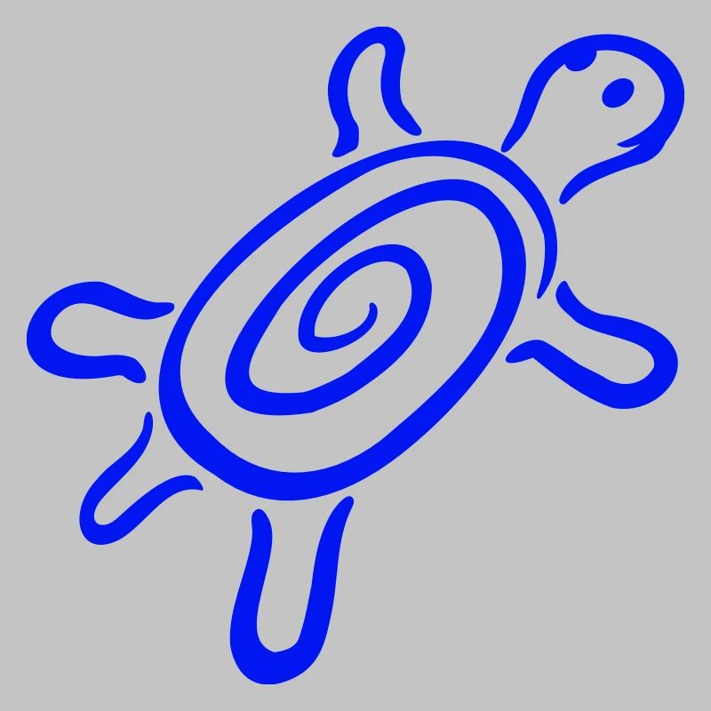 turtle spiral turtle shell pattern cute