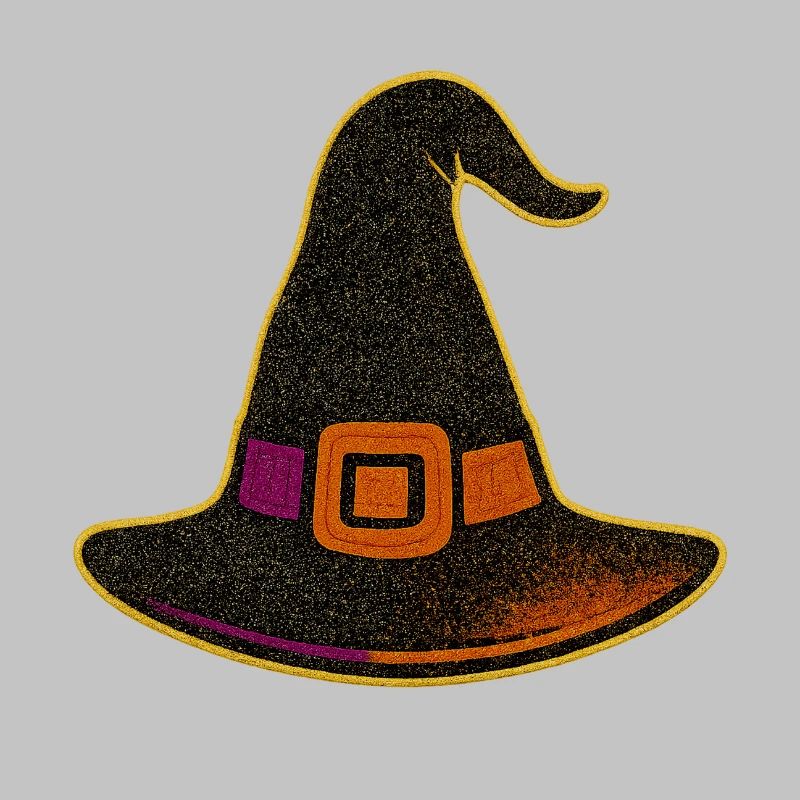 Sparkling Witch Hat Glitter