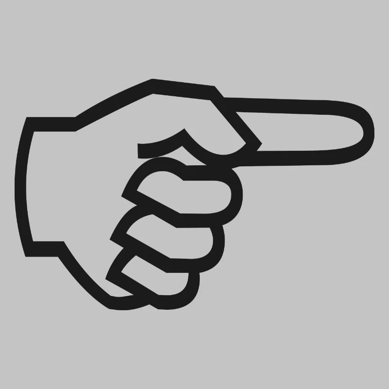 Right index finger