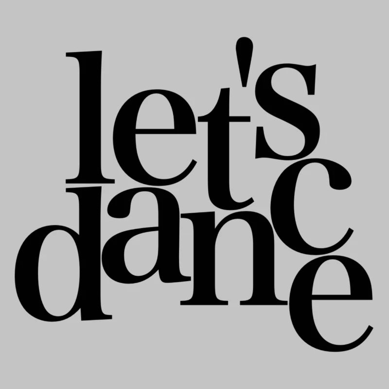 Let's dance - black - Danceshirt