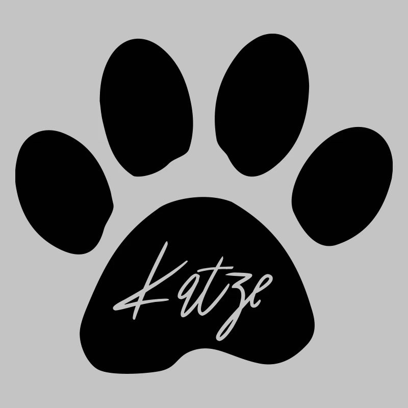 Katzen Pfoten Logo als Geschenkidee