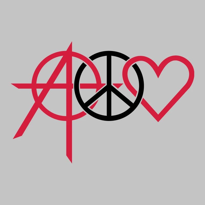 anarchy peace love (2c)