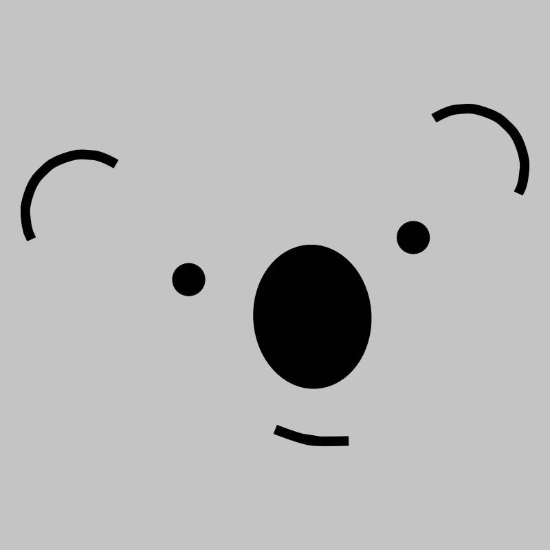 Koala froh