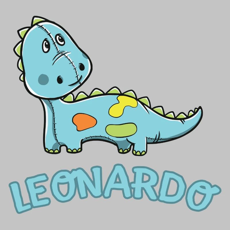 Dinosaur funny child Leonardo gift birth