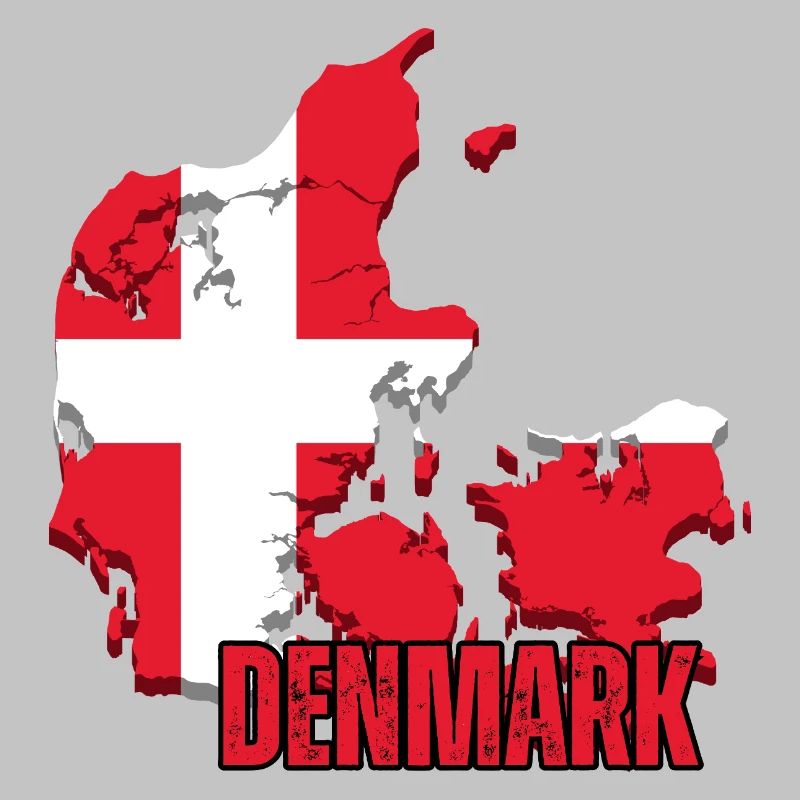 Fierté danoise, drapeau du Danemark