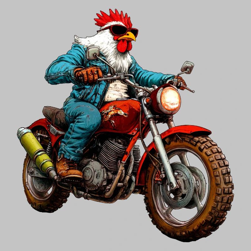 Motorcycle Chickens
