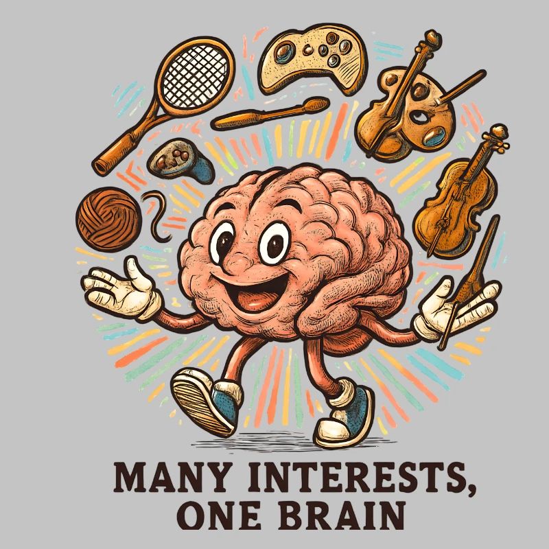 Versatile Brain: Many Passions ADHD ADHD
