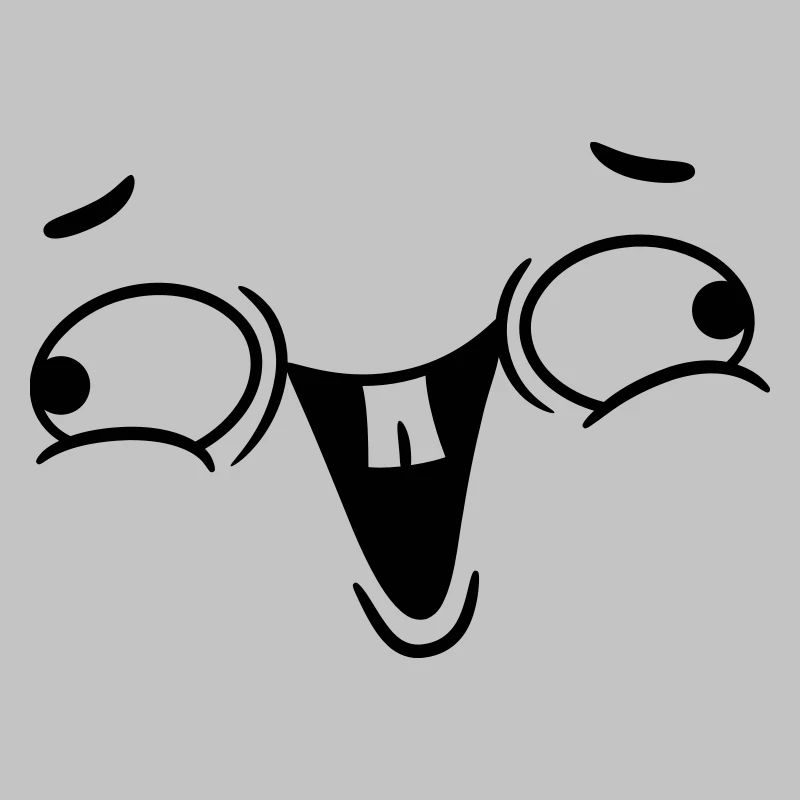 Fou rire de visage