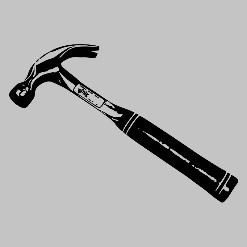 Hammer T-shirt, carpenter work, Self Employed,