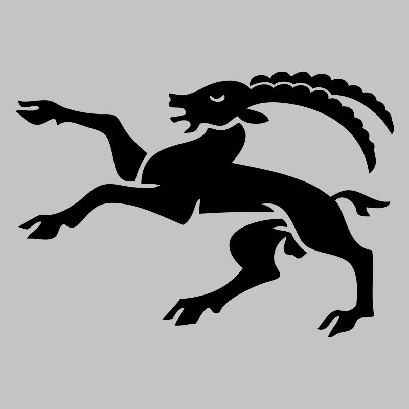 drawing ibex canton of Graubunden switzerland