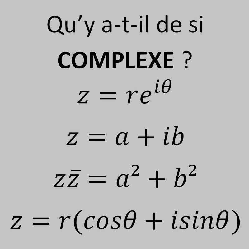 Nombres complexes