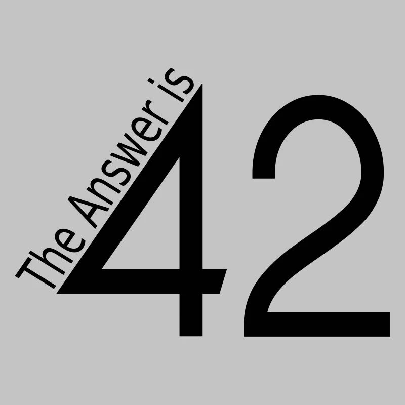 the answer is 42