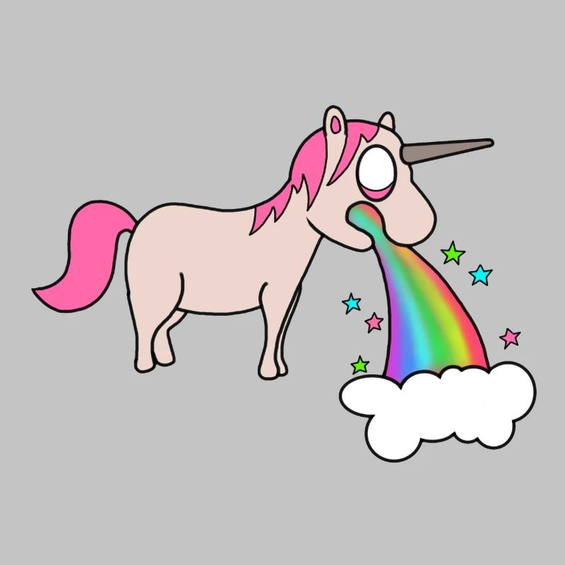 kotzendes Einhorn