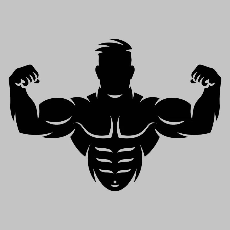 Bodybuilder (Bodybulding, Biceps, Athletic Sports)