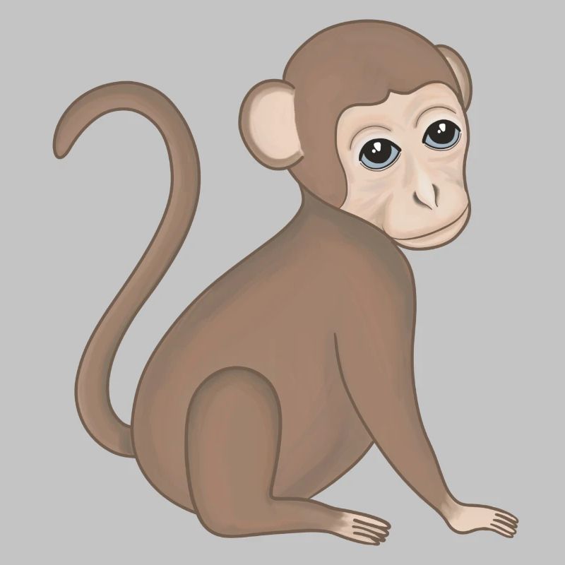 Singe Bébé Singe