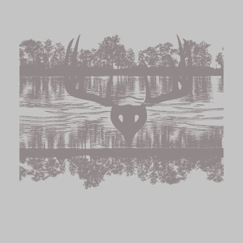 Reflets de la faune Conception de la silhouette