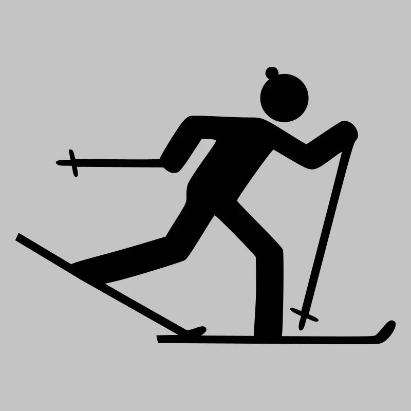 Ski Langläufer