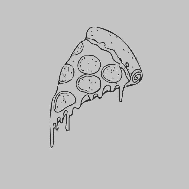 Morceau de pizza