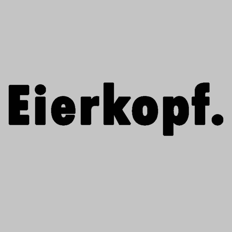 Eierkopf. Shirt Geschenk