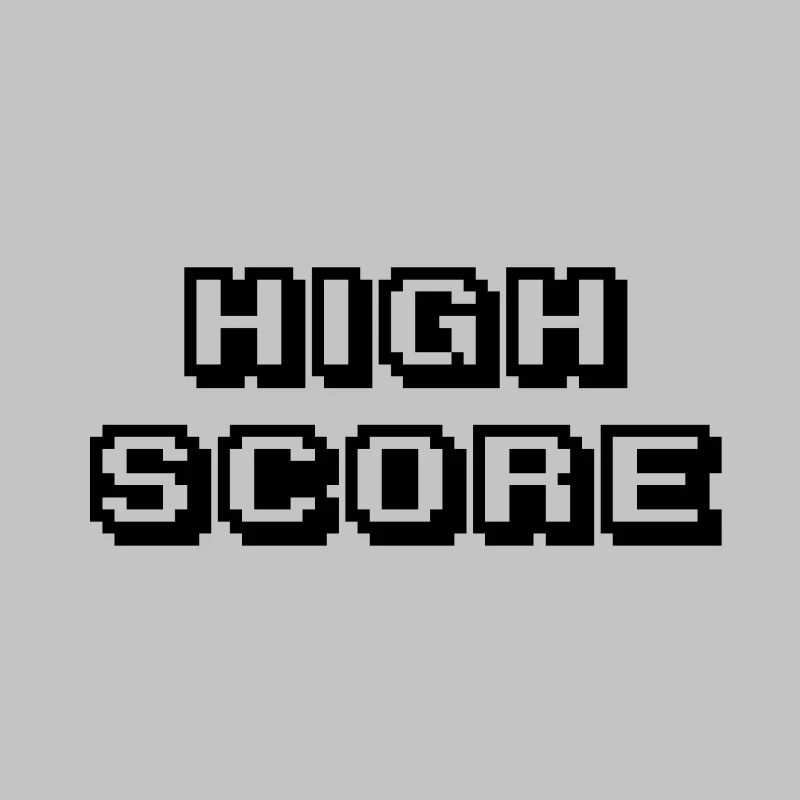 Arcade High Score black