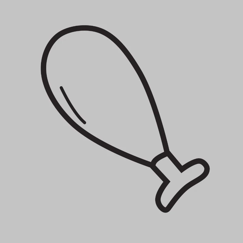 Keule Fleisch Essen Geschenk Idee Hühnchen