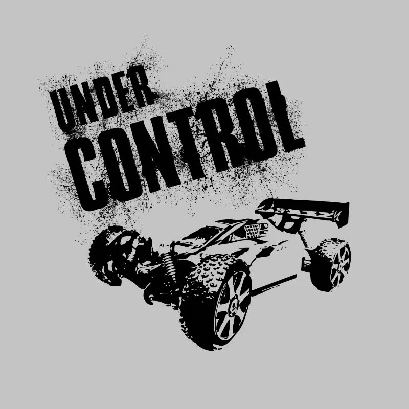 RC Car Racing On Offroader UNDER CONTROL BLACK
