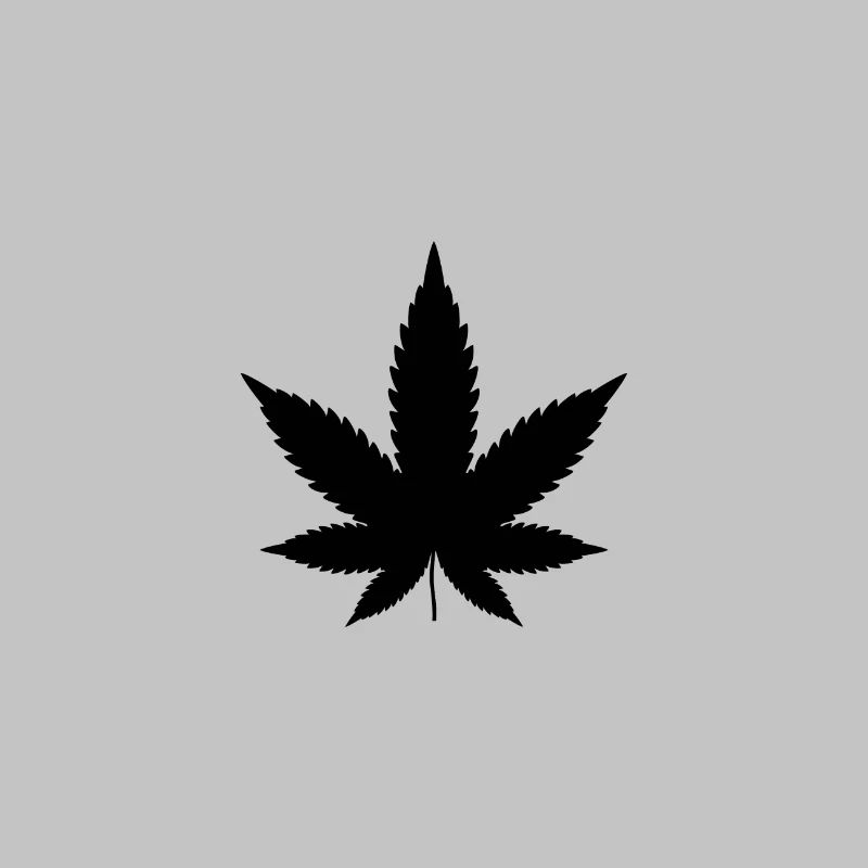 Canabis leaf, hemp leaf, marijuana