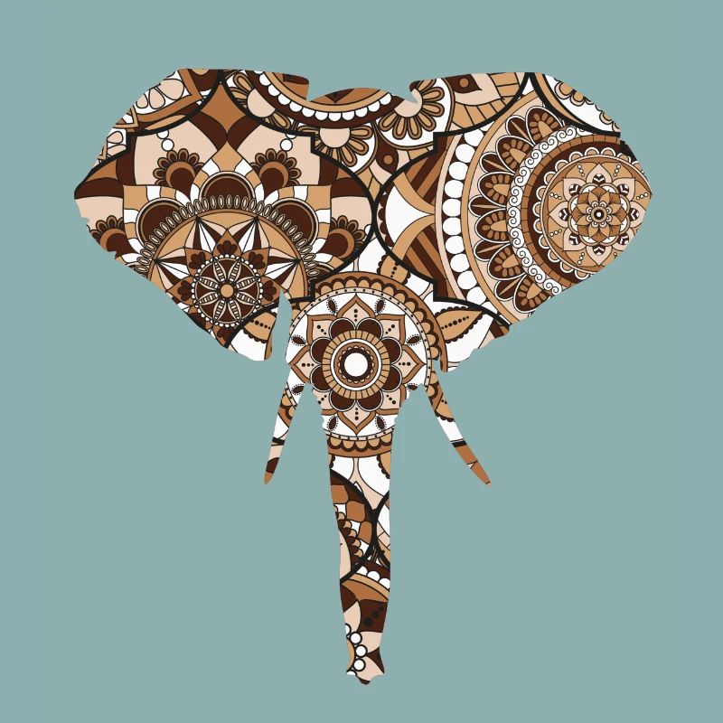 Elephant pattern