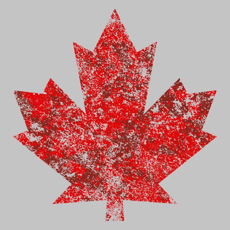 Canada Maple Leaf Maple Leaf Canada America Grunge