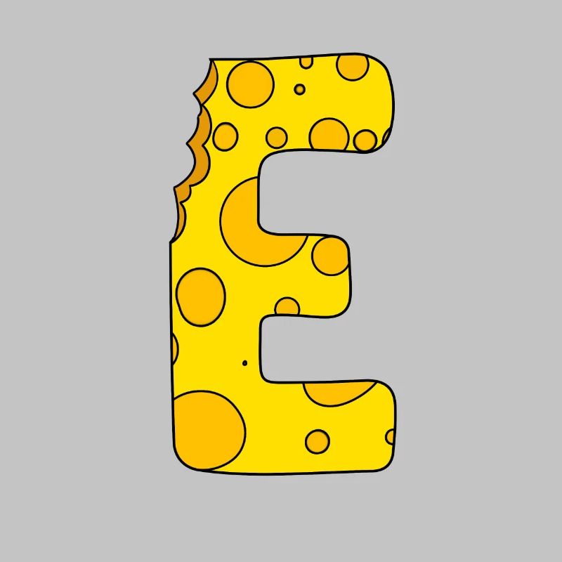 Letter E
