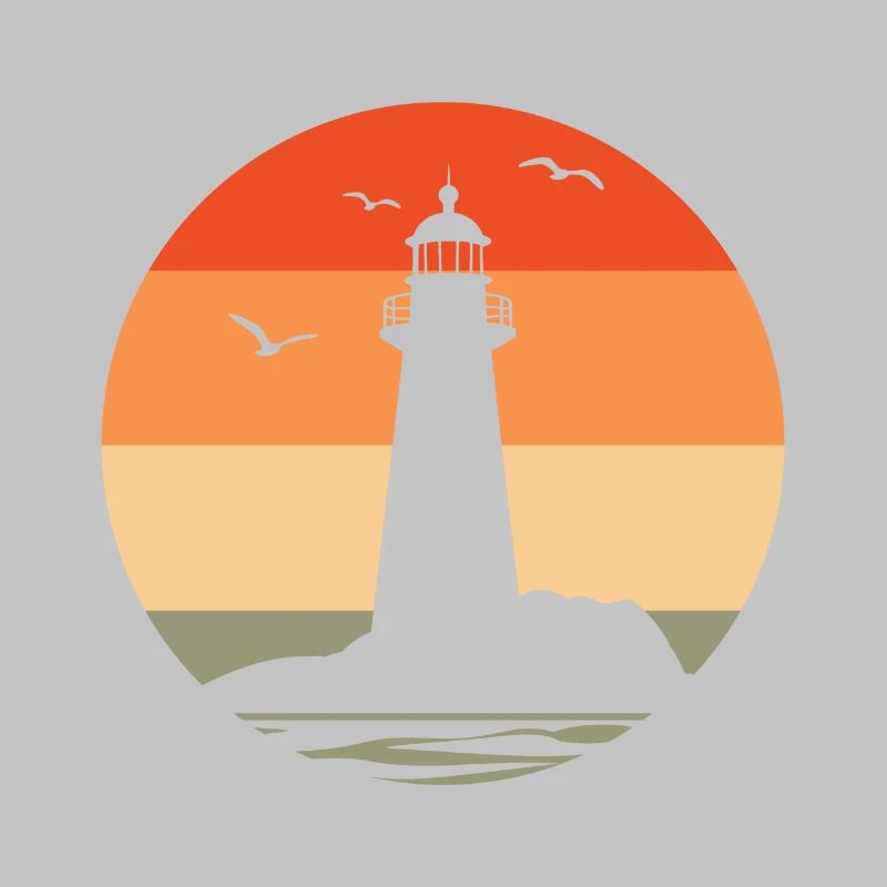 Lighthouse at sunset