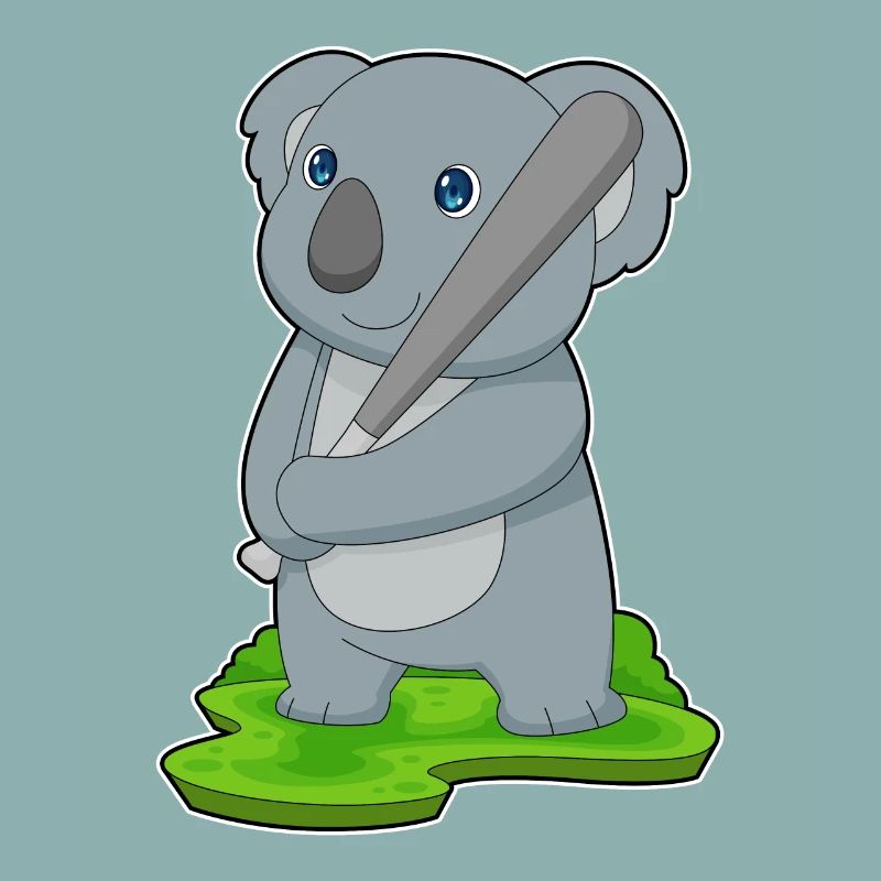 Koala Baseball Batte de Baseball